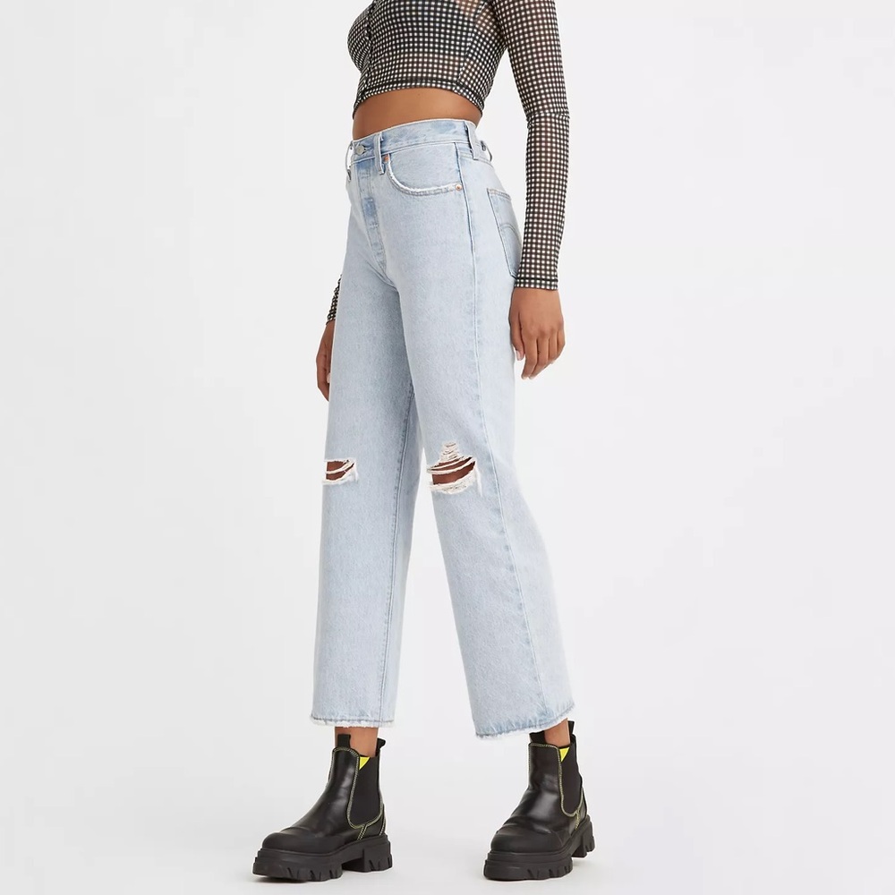 RIBCAGE STRAIGHT ANKLE WOMEN'S JEANS
